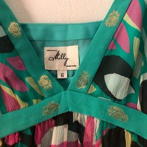 An Original Milly of New York / Casual Dress / Size 6  / Multi Color